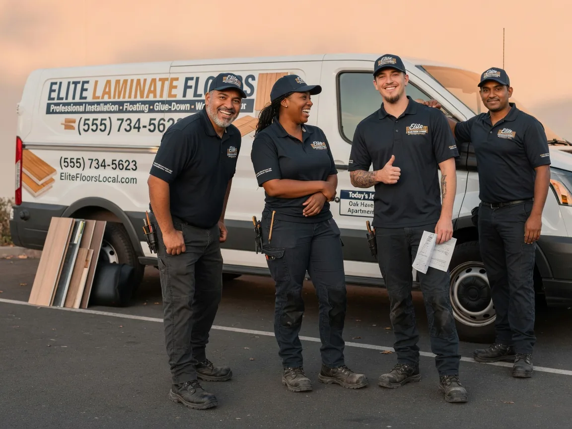 Laminate flooring installation company in Klondike, TX